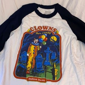 Steven Rhodes clown shirt size M men